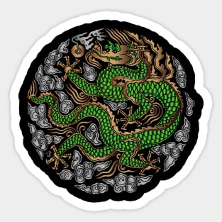 bronze dragon Sticker